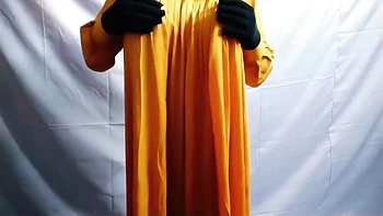 Nadiya india con hijab se folla sola