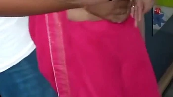Indian Beautiful Bhabhi In Red Saari Having Sex