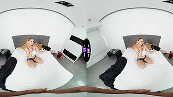 Kristy Waterfall blonde gémit dans un missionnaire passionné