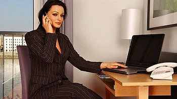 Club Sandy featuring Cameron Cruz's posing scene