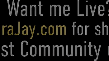 Sara Jay's huge tits and ass in wild couple fuck