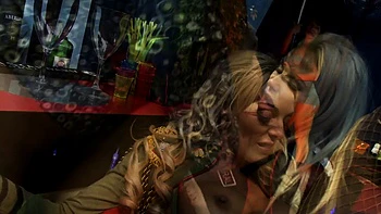 Milfs de uniforme fodidas em grupo hardcore