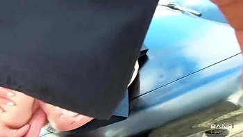 Skylar Snow In Fetish Uniform Outdoor Sex