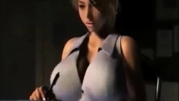 Hentai asiático 3D chupando y follando a cuatro