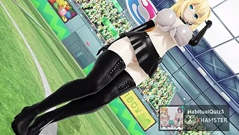 Mirai Akari hentai 3D anime recibe creampie y follada anal