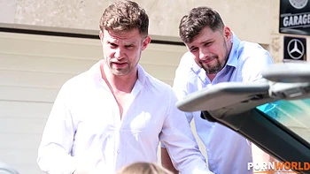 Dominação BDSM dupla anal pesada com Kinuski