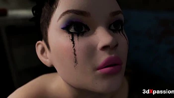 Beso negro baboso y follada dura en perrito