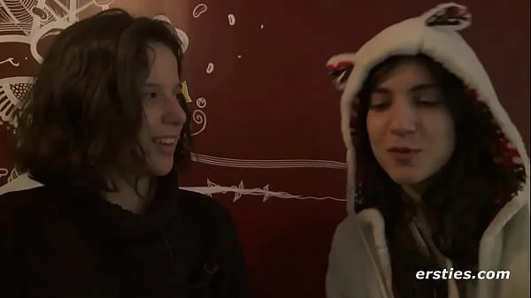 Ersties: Cute Amateur Babes Have Hot Lesbian Sex In A Public Changing Room