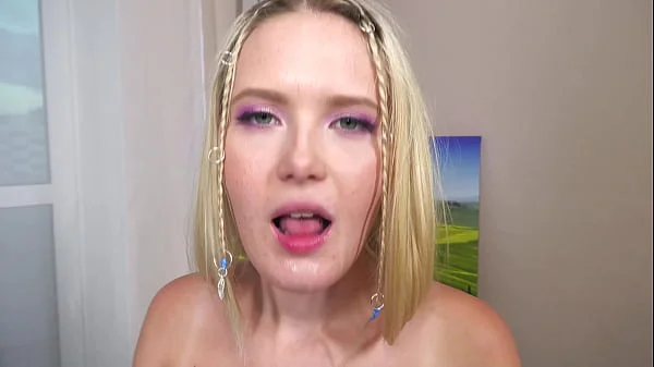 Anal for 18yo Beauty Nika Bride with Perfect Natural Body, Gapes and Cum on Mouth VG096