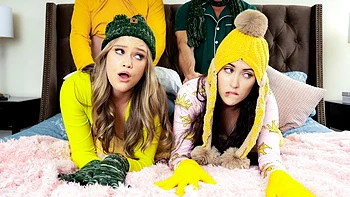 Chloe Rose and Daisy’s Wild Daughter Swap Foursome