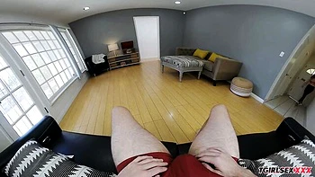 Sabina Steele's Hardcore Anal Bareback TG Sex by Grooby