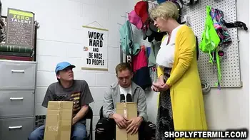 Stepmom Dee Williams makes a deal with officer Mike Mancini that he will surely like in any way