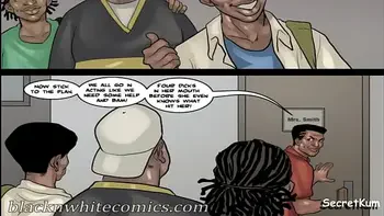 Detention season #3 Ep. #6 - Horny Math Teacher Gangbanged by Big Dick Students