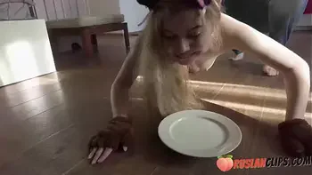 Petite Kitty Meow Miu Likes Cum More than MILK