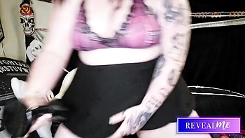 Curvy MILF Fucked Hard with Big Dildo