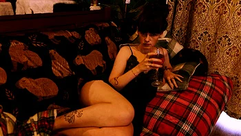 Bettie Bound and Masturbating in Lingerie