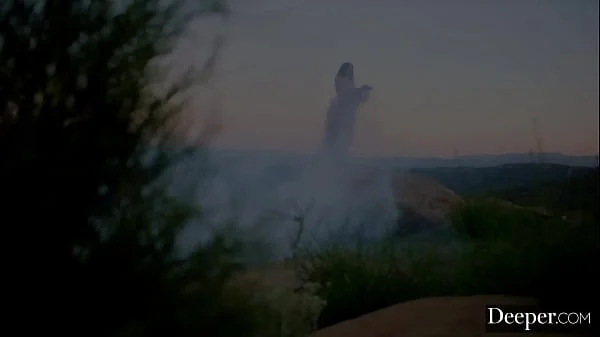 Deeper. Nymphs Kylie & Sera succumb to Michael's charms