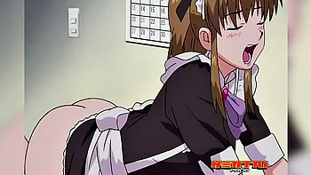 Bottomless Maid Bound in Bikini Cleaning and Fucking