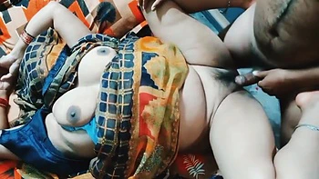 Busty Indian Couple Gets Hairy and Horny