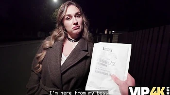 Charlie’s mature tits fucked by big white cock