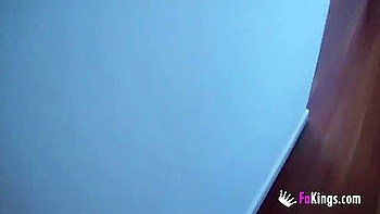 Chubby Teen’s Hairless Pussy Stuffed with Huge Cock