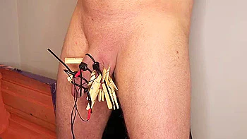 CBT with Pegs, Clamps and E-Stim Domination