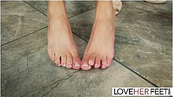 Joi Foot Tease With Candee Licious