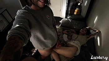 Lustery featuring women's hardcore sex