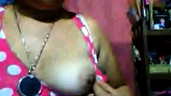 Filipina Elvie M. Flashes Tiny Asian Boobs on Webcam
