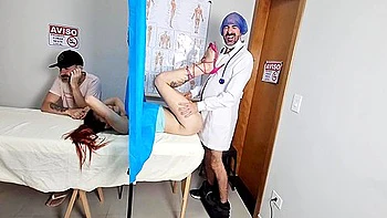 Wife Lets Gynecologist Play With Her Pussy Next To Cuckold!