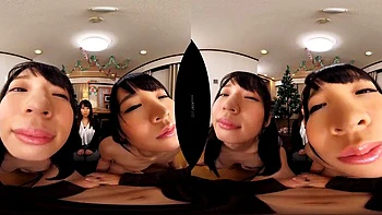 3 sexy asian: Blowjob, Handjob  Pov VR Porn