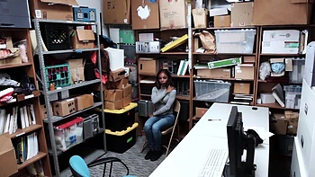 Marcus and Sarah's wild ride in the office: huge knockers, raunchy fun, naughty words