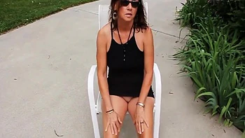 Great Solo Outdoor Masturbation Milf - Candi Annie