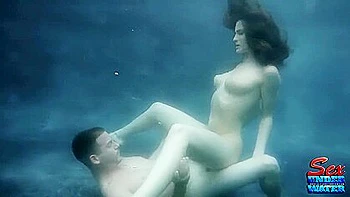 Crazy Underwater Sex With Brunette Molly Jane - Fetish Blowjob, Big Natural Tits