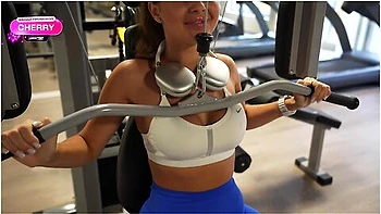 I Met A Perfect, Cute Girl At The Gym, Immediately Fucked Her, And Came On Her Face