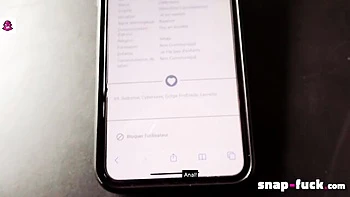 Snap-Fuck featuring girlie's real hot sex smut