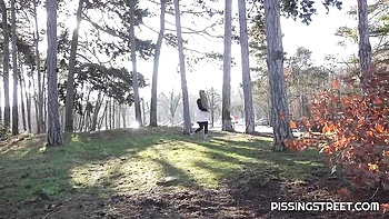 Pissing Street - pissing action