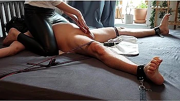 He Cant Escape. I Keep Going Until I Get 2x Orgasm